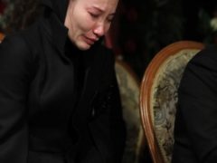 Пронзительные кадры с прощания с Борисом Грачевским