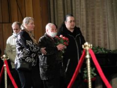 Пронзительные кадры с прощания с Борисом Грачевским