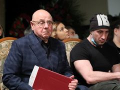 Пронзительные кадры с прощания с Борисом Грачевским