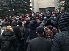 Ранее не публиковавшиеся фото с похорон Юлии Началовой. Фото: Руслан Вороной