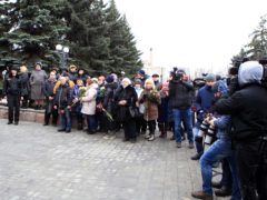 Ранее не публиковавшиеся фото с похорон Юлии Началовой. Фото: Руслан Вороной