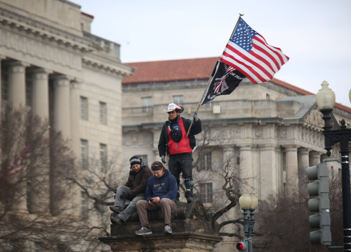Протесты в США