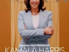 Темнокожую Камалу Харрис отбелили для обложки журнала мод