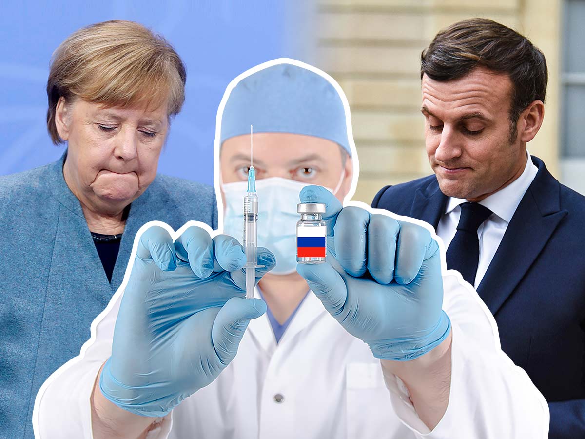 Финиш «гонки вакцин»: униженные Берлин и Париж готовы просить «Спутник V» у России