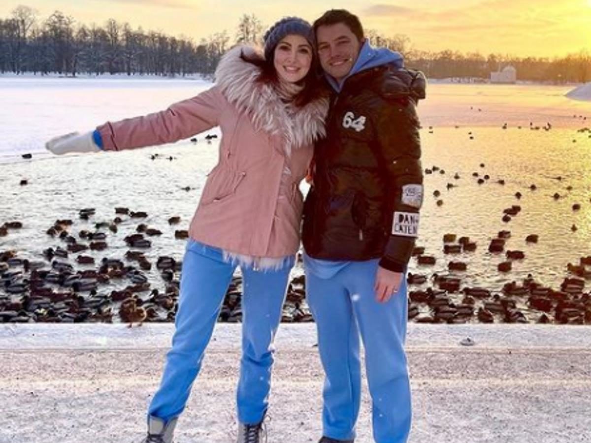 Анастасия Макеева со своим мужем Романом