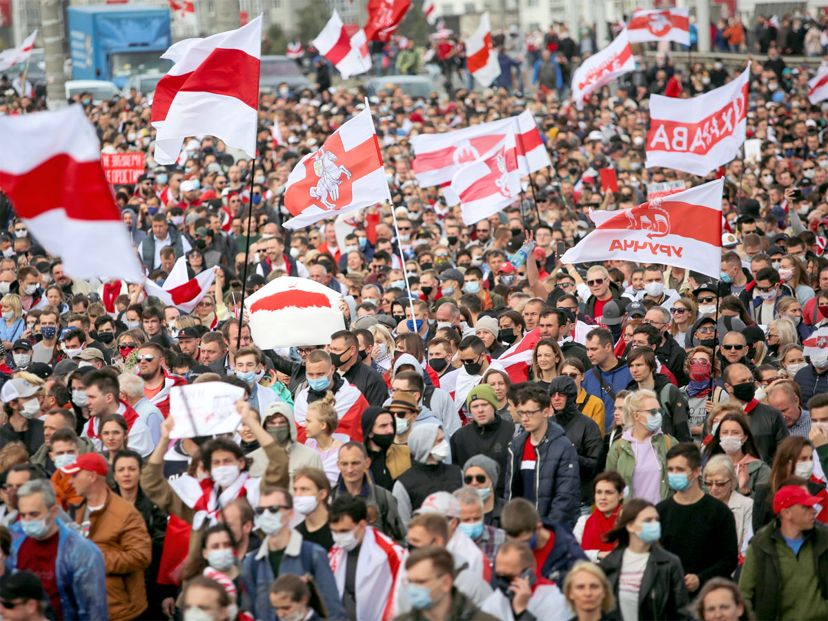 Минские протесты Запад поддерживает и финансово, и с помощью оголтелой пропаганды