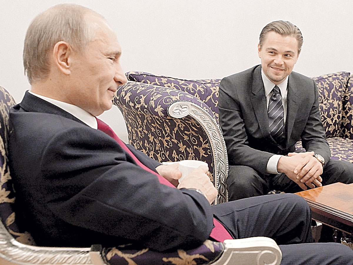 Путин и ДиКаприо