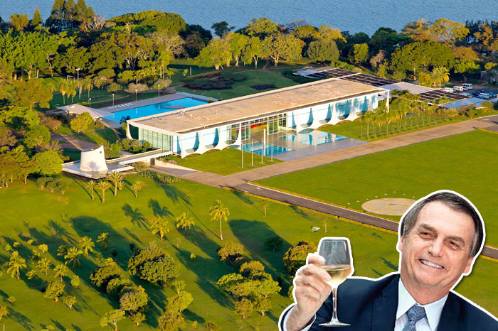 Бразильскому президенту Жаиру Болсонару есть где выпить