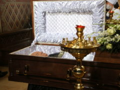 Отпевание Андрея Мягкова