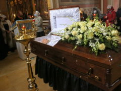 Отпевание Андрея Мягкова