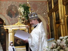 Отпевание Андрея Мягкова