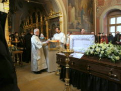 Отпевание Андрея Мягкова