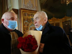 Отпевание Андрея Мягкова