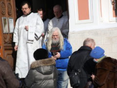 Отпевание Андрея Мягкова