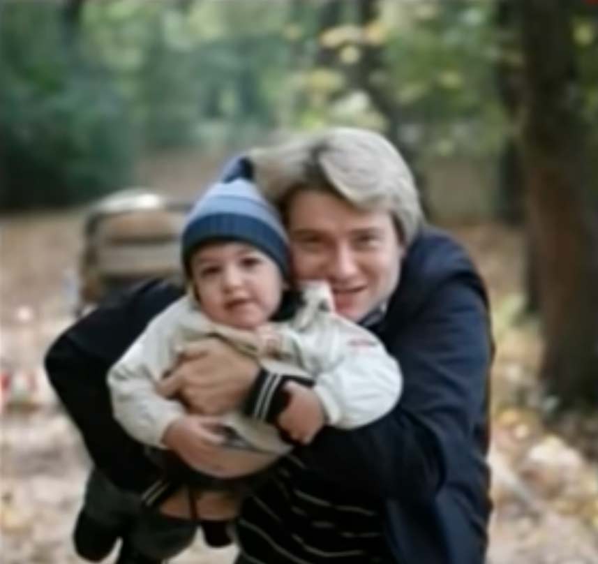 Николай Басков с сыном. Кадр youtube (6)