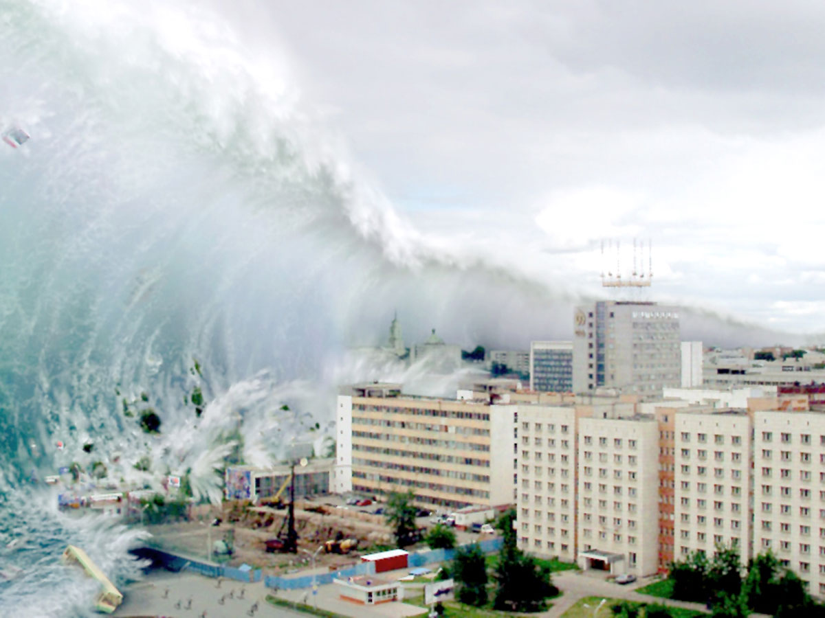 От рукотворного цунами нет спасения