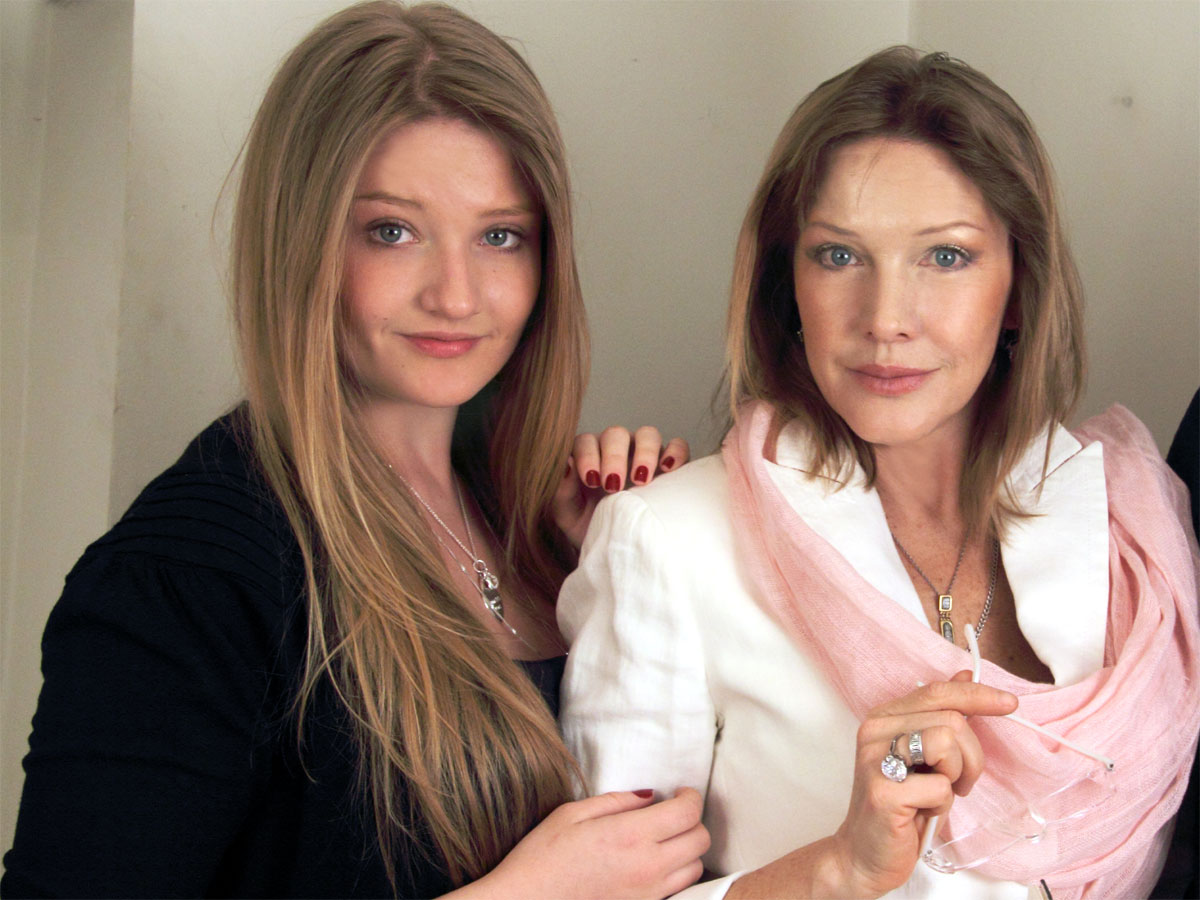 Елена Проклова с дочкой