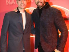 ДЕНИС КЛЯВЕР С СЫНОМ