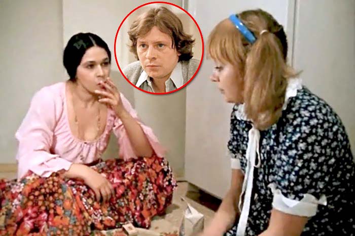 С Екатериной Жемчужной в «Карнавале». В круге - актер Вадим Андреев, который считает свою роль режиссера самодеятельного театра в этой картине провальной