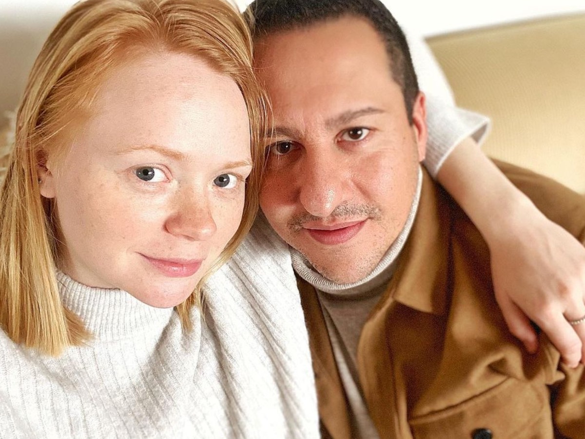 Александра Кузенкина с мужем-итальянцем