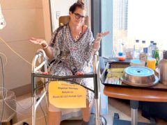 Брук долго выручали ходунки