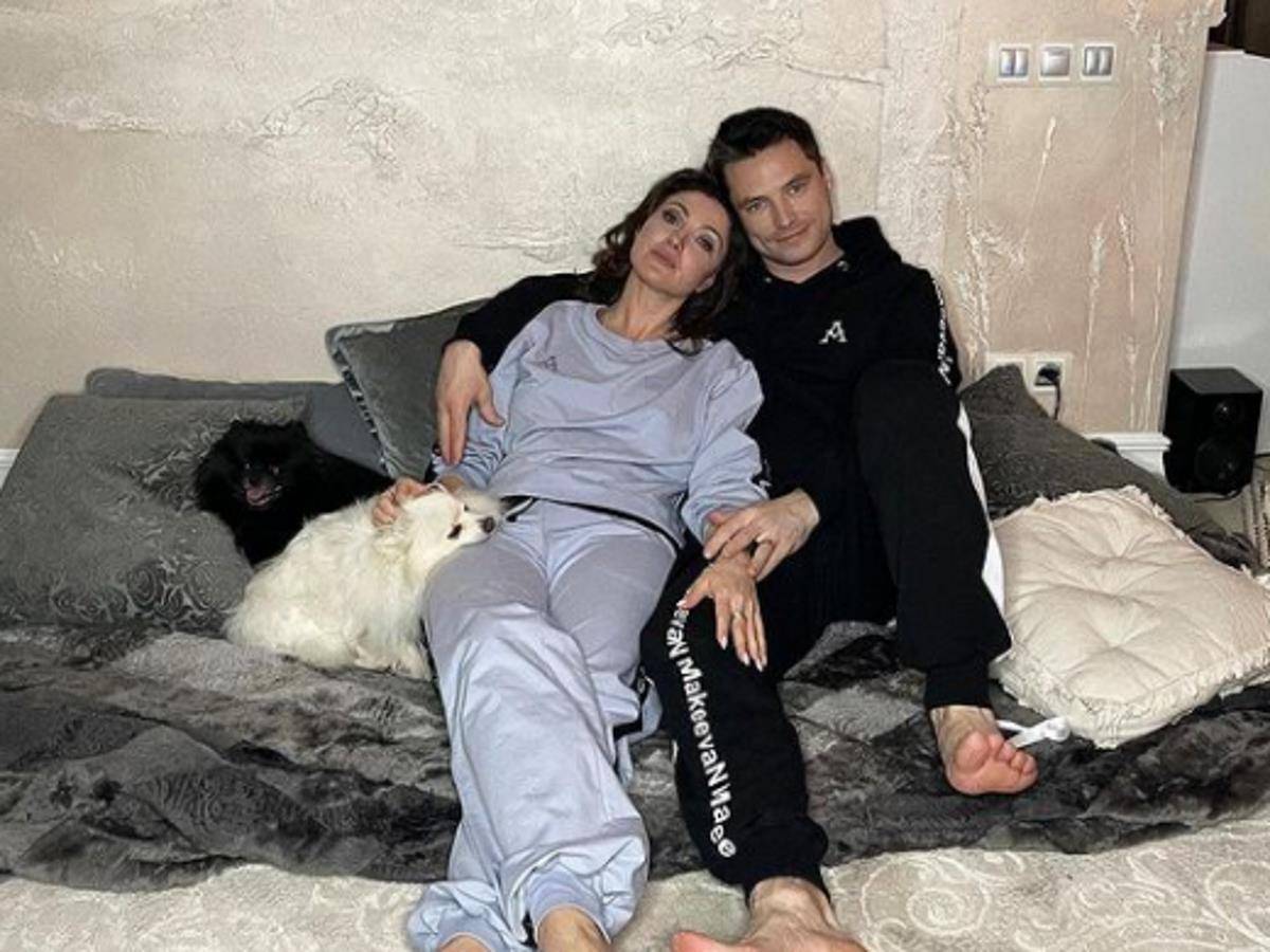 Анастасия Макеева с будущим мужем Романом