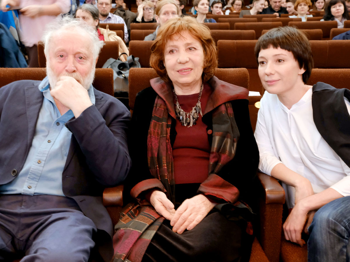 Норштейн с подругами - певицей Камбуровой и актрисой Хаматовой