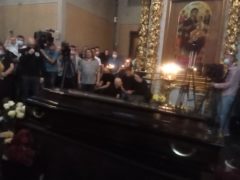 Похороны Петра Мамонова. Фото: Борис Кудрявов
