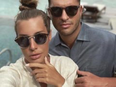 Кэти Топурия с супругом