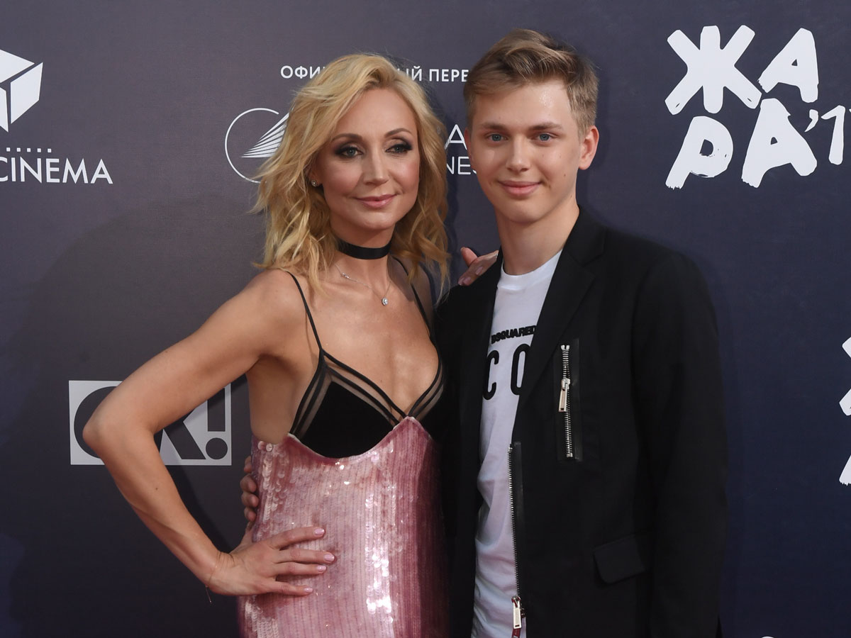 Кристина Орбакайте и ее сын Дени Байсаров