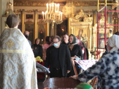 Отпевание Алексея Мускатина