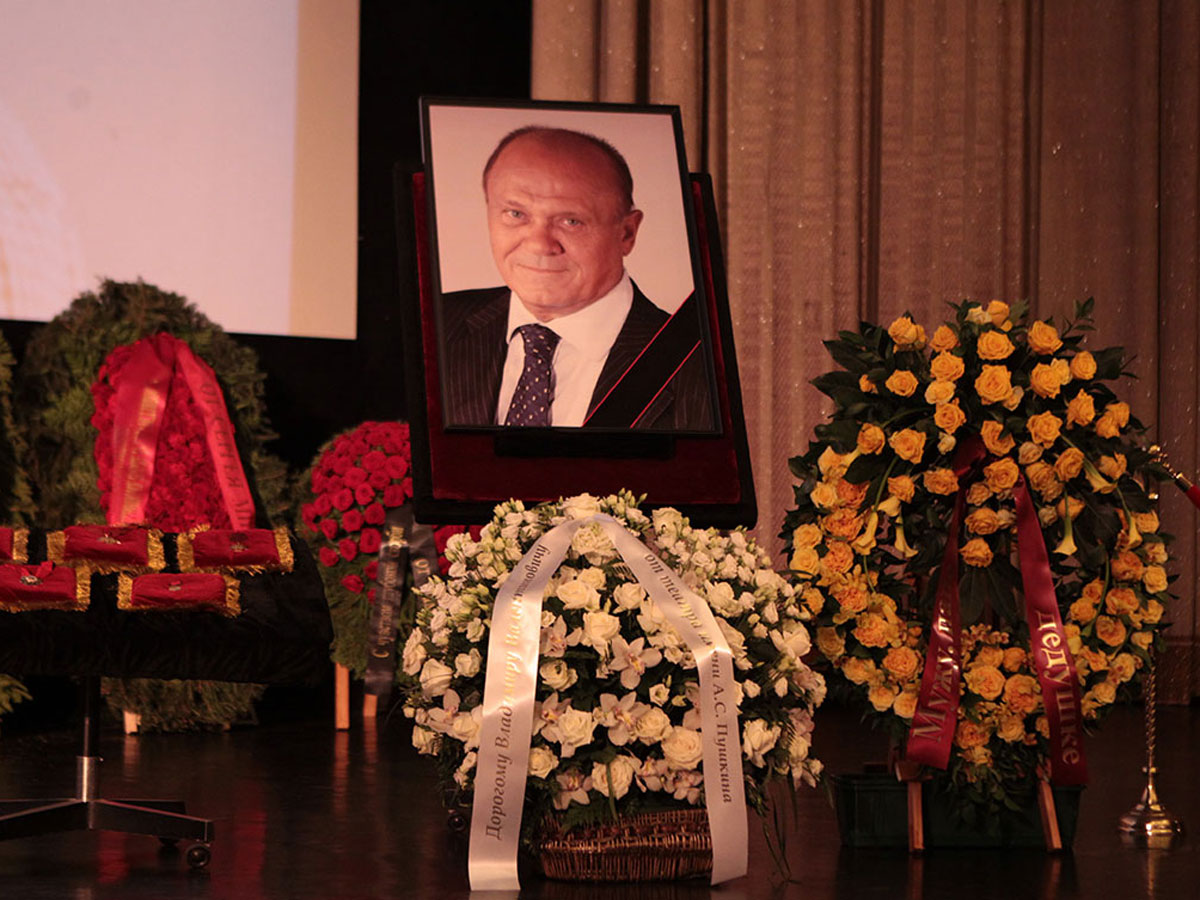 Прощание с Владимиром Меньшовым