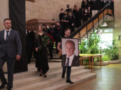 Прощание с Владимиром Меньшовым. Фото: Руслан Вороной