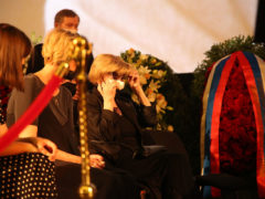 Прощание с Владимиром Меньшовым. Фото: Борис Кудрявов