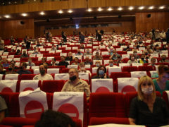 Прощание с Владимиром Меньшовым. Фото: Борис Кудрявов