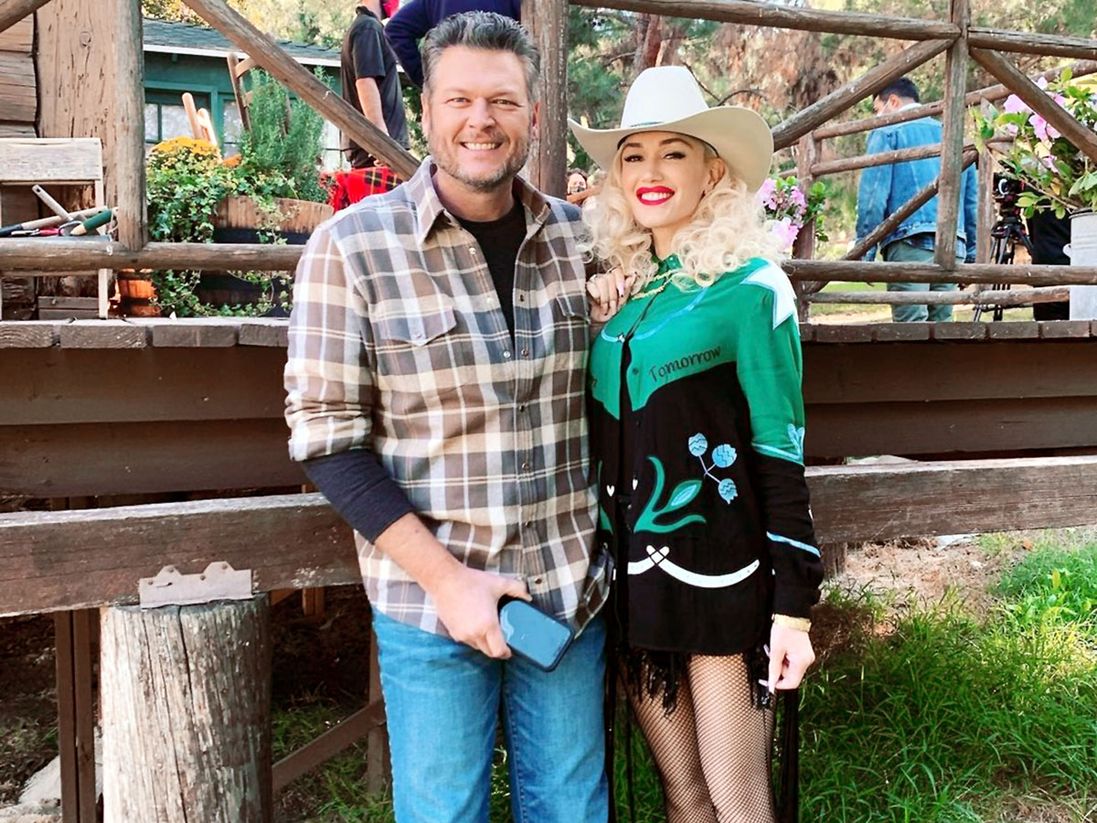 Гвен Стефани и Блейк Шелтон