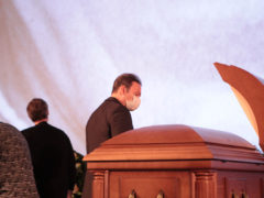 Прощание с Владимиром Меньшовым. Фото: Руслан Вороной