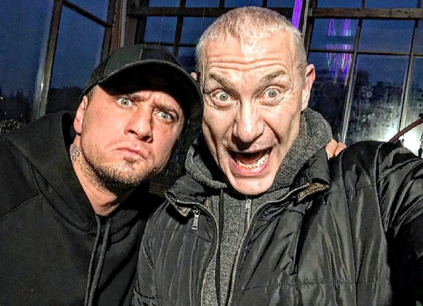 Жижикин с Павлом Прилучным в сериале «Мажор»