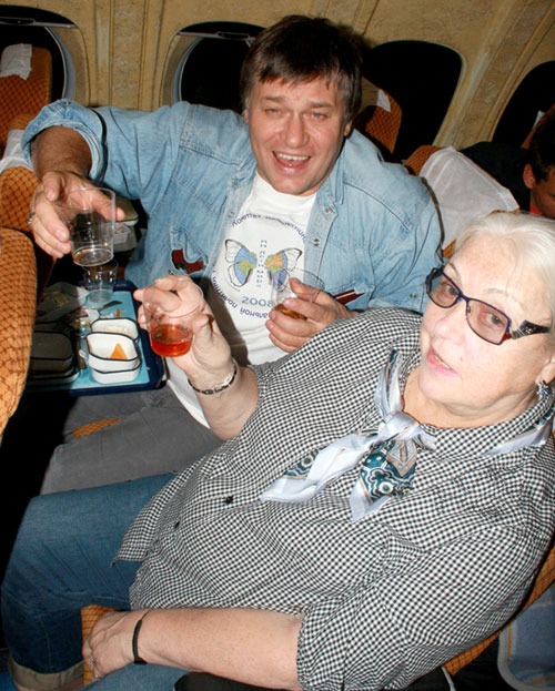 Александр Цуркан и Лидия Федосеева-Шукшина