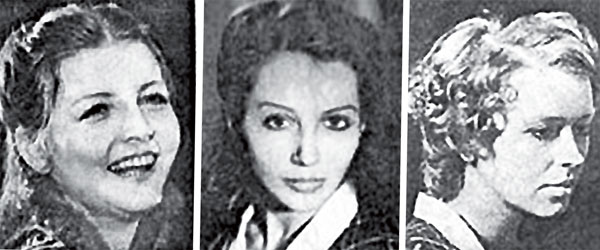 Варей могли бы стать Ольга Науменко, Ольга Яковлева или Ирина Азер (фотопробы, 1977 г.)