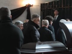 Стас Садальский у гроба Бориса Краснова