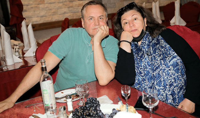 Андрей Соколов коротал вечера с бывшей женой Александра Половцева - продюсером Юлией Соболевской