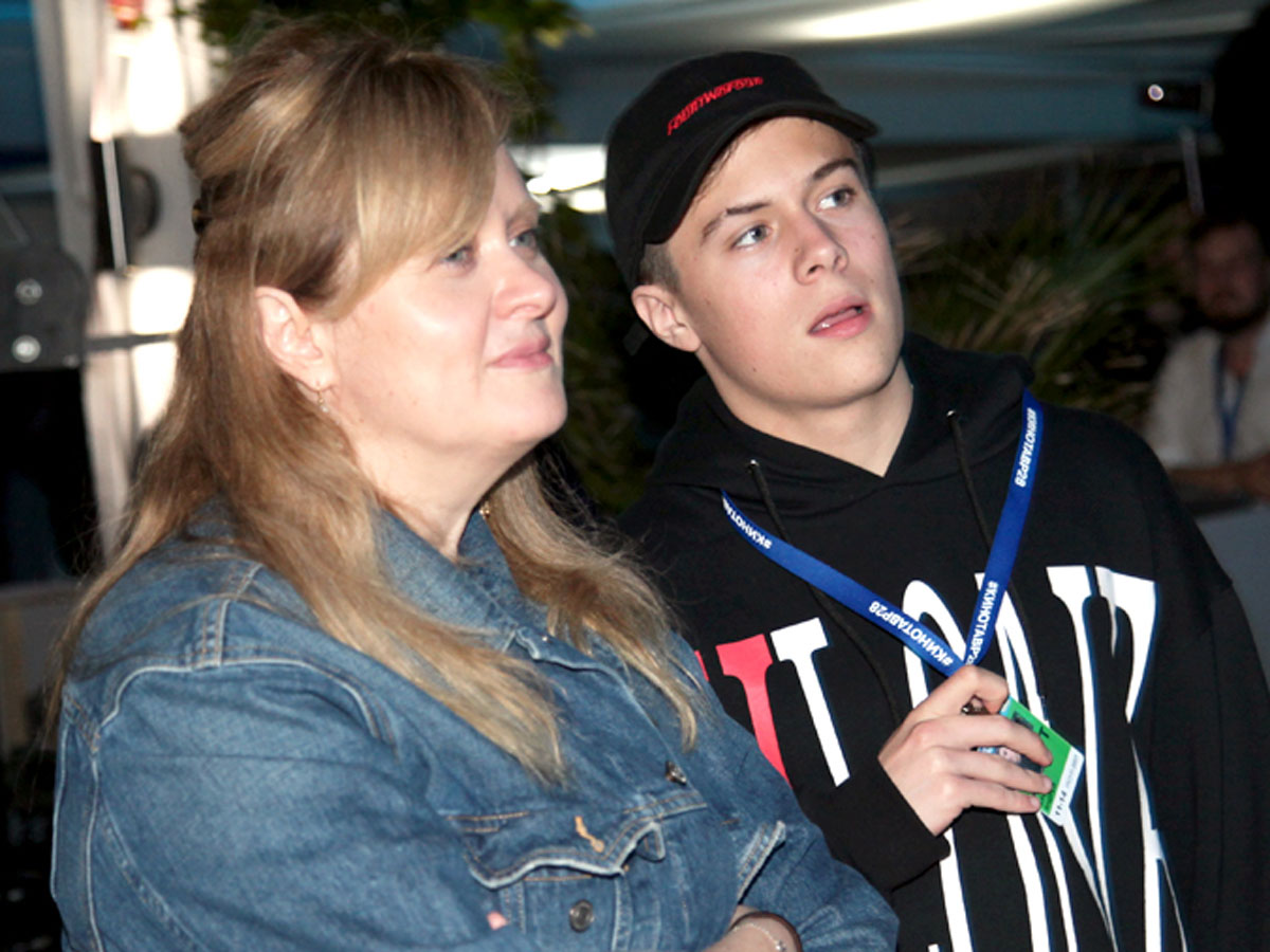 Анна Михалкова и Андрей