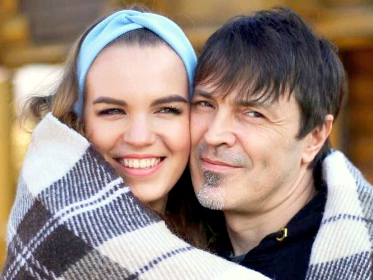 Алексей Потехин с женой