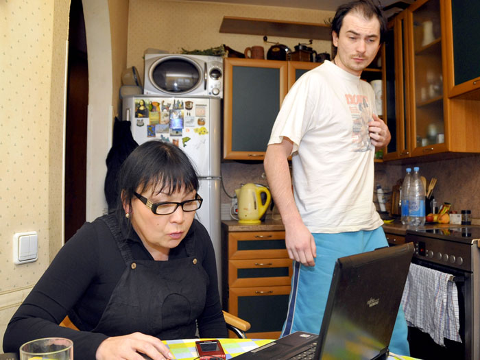 Вдова Талькова Татьяна и их сын Игорь-младший живут скромно