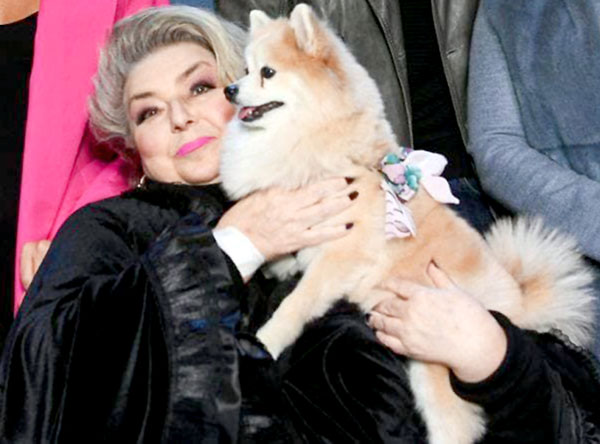 Татьяна Тарасова знает, что когда собака виляет хвостом - весело, когда человек – грустно