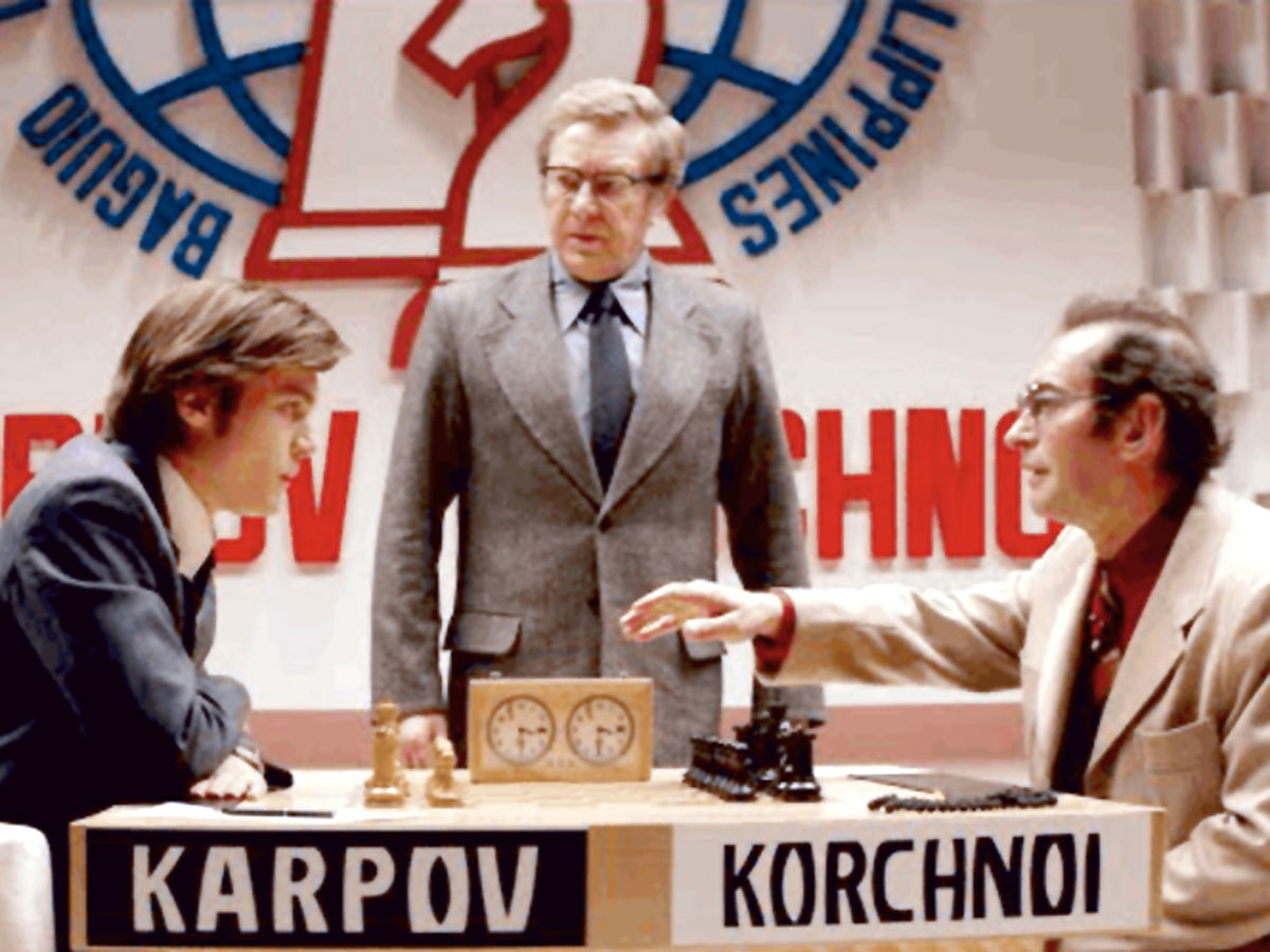 Хабенский тут и вправду похож на Корчного. А у Вани с Анатолием - ничего общего