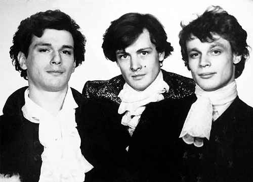 Фотопробы Жигунова и несостоявшиеся «гардемарины» Мукасей (слева) и Мороз (в центре)