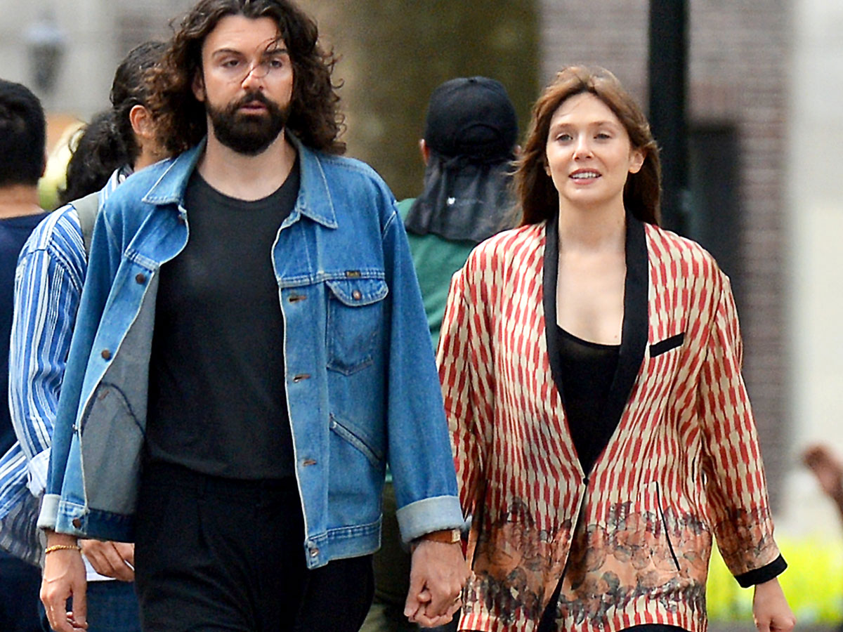 Элизабет Олсен с мужем