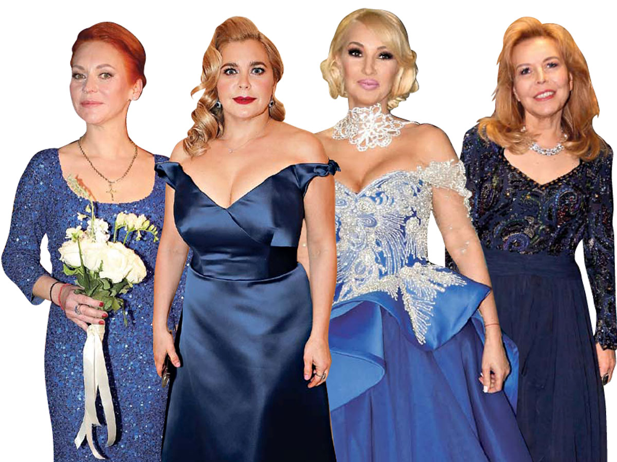 Цвет настроения - синий: выбираем идеальный наряд для новогодней вечеринки